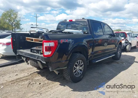 2021 Ford F-150 Lariat from USA, damaged, VIN 1FTFW1E57MFA45958